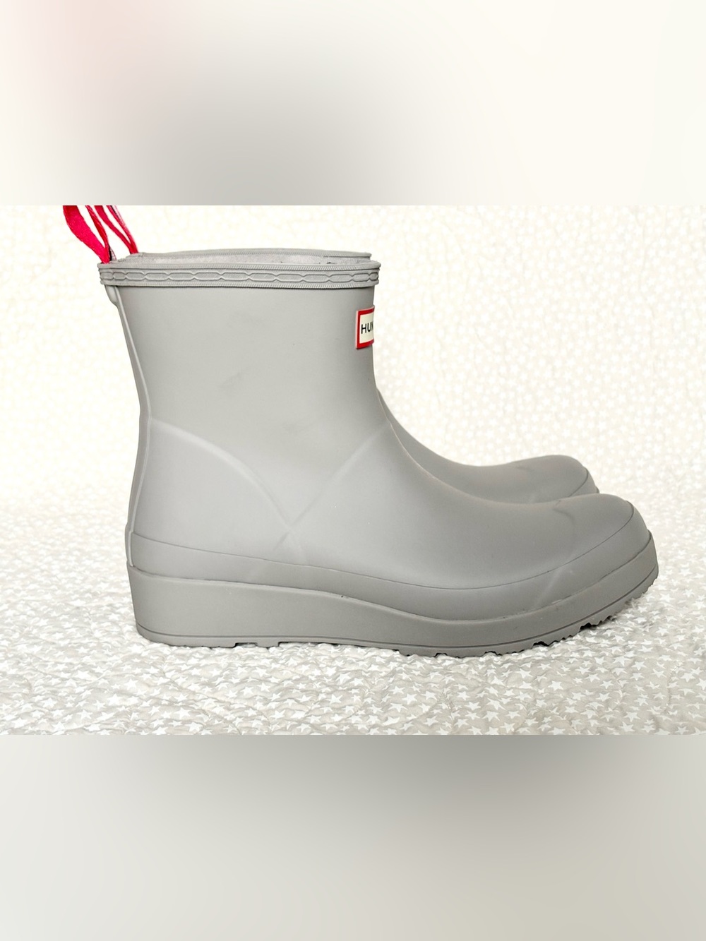 Hunter Original Play Short Rain Boots Zinc Gray Women’s 9 WFS2020RMA - Picture 4 of 14